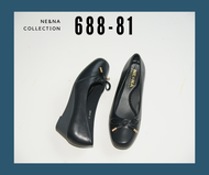 รองเท้าเเฟชั่นผู้หญิงเเบบคัชชูส้นเตี้ย No. 688-81 NE&amp;NA Collection Shoes