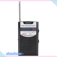 Shanshan AM FM Radio Battery Operated Portable Pocket Radio Telescopic Antenna Radios Player For Senior Home Walking