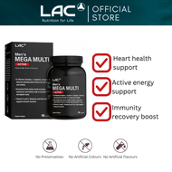 [Expiry Jul 2027] LAC Men’s Mega Multi Active (90 Caplets) Daily Multivitamin and Nutrition Formula