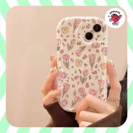 3D Curly Motif Flower Pattern case oppo a3x a3 nfc 11f a78 a38 a96 5g 7z a18 a1k a3s a9 a5 2020 a5s 