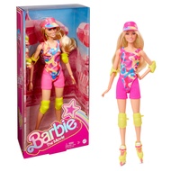Barbie THE MOVIE , Margot Robbie as Barbie Doll , inLine Skating Outfit, iconic look from the film,