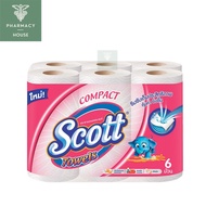 Scott Compact Towel Tissue Paper 6 Rolls/Pack Oil Absorbent