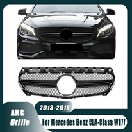 For Mercedes CLA-Class W177 13-19 CLA180 CLA200 CLA250 CLA45 AMG  AMG Style Upper Racing Grills Chro