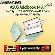 ASUS Adolbook 14 Air 2025 AMD Ryzen™ 9 H 270/ Ryzen AI 9 365/ R9-8945H/ R7-8845H 2.8K ASUS Adol book