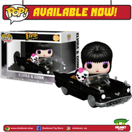 Funko Pop! Rides Deluxe: Elvira: Mistress of the Dark - Elvira & Gonk in the Macabre Mobile
