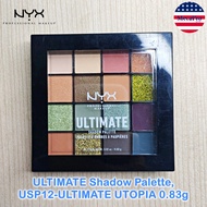 NYX® ULTIMATE Shadow Palette 0.83g นิกซ์ พาเลทอายแชโดว์ พาเลทแต่งหน้า ตกแต่งเปลือกตา สีสวย คมชัด