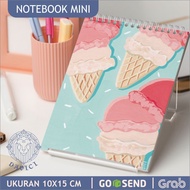 Notebook A6 | Notebook lucu | Notebook mini buku saku