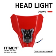 ไฟหน้ารถมอเตอร์ไซค์ JFG MOTO สำหรับฮอนด้า CRF450L CRF450XR อุปกรณ์มอเตอร์ไซค์