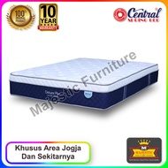 Kasur Springbed Central Deluxe Plushtop Pocket - 90/100/120/160/180/200 - Central Springbed (Jogja)