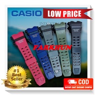 MERAH HITAM HIJAU Casio GG-B100 GGB100 GGB100 GG B100 RUBBER WATCH STRAP BAND B 100 GG-B-100 GGB B-1