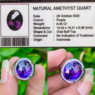 Amethyst NATURAL AMETHYST Ring +MEMO