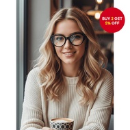 Y2K-Inspired Slim-Rimmed Reading Glasses With Oval Frames In A Stylish Millennial Aesthetic