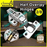 ClassAHW 28" Kitchen Cabinet Furniture Soft Close Hydraulic Conceal Door Hinge Stainless Steel Engsel Pintu Kabinet