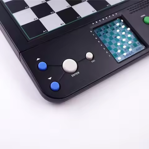 AI Electronic Chess Set Computer Chess Board Human vs Machine Game English Interface