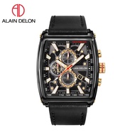Alain Delon Watch AD473-1732C Men Chronograph Leather / Alain Delon Watch / Men Watch / Jam Lelaki /