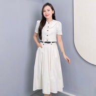 2-piece office and party women's Set Top and Skirt " FREE BELT INCLUDED " Emvy Clothing S30