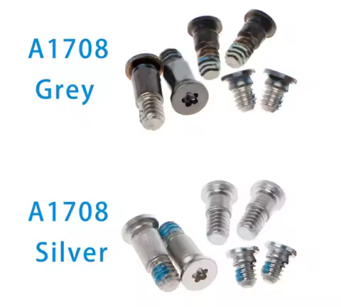 A1708 A2159 A2289 A2338 Silver Gray Bottom Shell Back Cover Screw kit For Macbook Pro A1708 A2159 A2