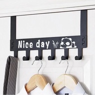 GANTUNGAN CLOTHES HANGER WITHOUT NAILS, STICK ON THE BACK OF THE DOOR, STAINLESS STEEL, NICE CLOTHES