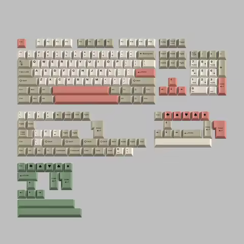 GMK 9009 Keycaps Cherry Profile DOUBLE SHOT Keycap For MX Switches 6 68 75 84 87 96 98 104 108 Mecha