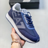 EMPORIO ARMANI EA7 Men's Low-Top Lifestyle Casual Shoes Platform Sneakers