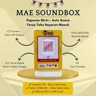 Maybank Soundbox MAE LCD Soundbox – Model 2025  Paparan LCD Terang + Bunyi Jelas MAE Soundbox