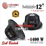 *N&amp;A* Subwoofer 12 Inch Embassy ES-309D SUPER BADAK