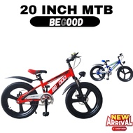 MTB BEGOOD Kids Bicycle 20 Inch Disc Brake Basikal Budak Steel Frame