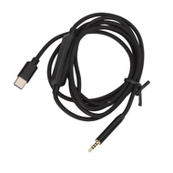 Fun~ 2.5mm To Type C Cable Lossless Noiseless 2.5mm To USB C Sound Cord For QC25 QC35 QC45 NC700 OE2