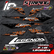 (cod) striping LEGENDA ASTREA - sticker striping variasi list honda LEGENDA ASTREA ip.S-09 design ip