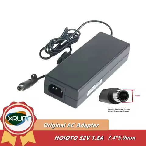 Genuine Hoioto ADS-110DL-52-1 520094G Switching Adapter 52V 1.8A ADS5218-OS-HON Charger for Network 