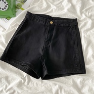 Hot Pants~ Sexy Black Women's Short Jeans /High Waist Elasticity Women's Short Jeans