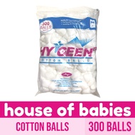 Hygeen Cotton Balls 300 Balls - Cotton Balls