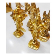 Lord Murugan Statue With Vel Solid Brass Material
