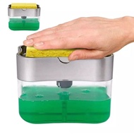 DISHWASHING SOAP DISPENSER 2 in 1 DISHWASHING SOAP DISPENSER