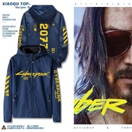 Cyberpunk Cyberpunk2077 Game Peripheral Hooded Top Men Women Autumn Winter Jacket Coat