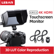 Godox GM55จอภาพ4K 5.5นิ้วกล้องDSLR 3D LUTหน้าจอสัมผัสIPS FHD 1920X1080วิดีโอ4K HDMIเครื่องโทรทัศน์วง