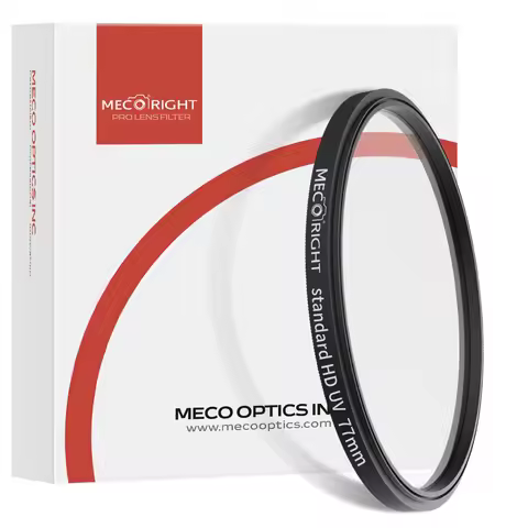 Mecoright HD UV Filter Protect Camera Lens For Canon Sony Nikon Fuji Sigma DSLR 40.5 43 49 52 55 58 