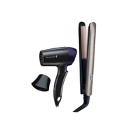 Remington S8540 Hair Straightener Package - Hairdryer D2400