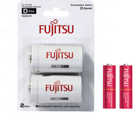 Fujitsu FBS3-1(2B)EX D Size Adapters C/W Battery (Rechargeable Battery Spacer + AA Rechargeable Batt