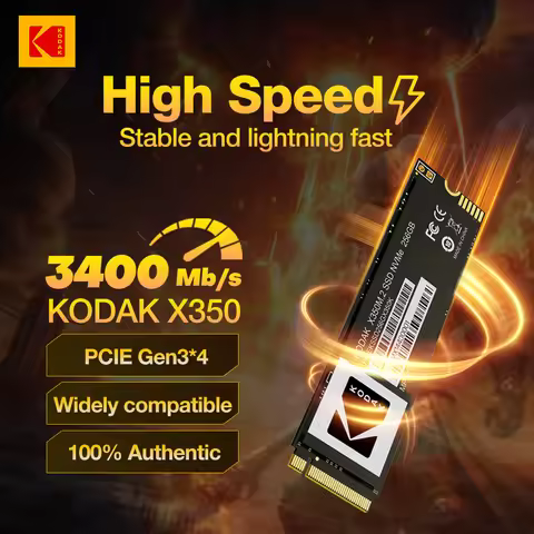 Kodak Ssd Nvme m.2 1tb 512gb 256g Solid Disk PCIE Gen3 3400Mb/s High Speed 2280 Hard Drive For Lapto