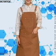 OCTATEX FAL.V1-B Apron Leather Canvas Sueding Unisex Handmade Original Made In Bandung Indonesia Apr
