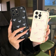 Compatible with iphone 16 Pro Max 15 Casing Pink bows all over the screen 11 12 13 14 Pro 7 8 Plus X