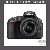 【Used】 Nikon Digital DSLR Camera D5500 18-55 VRII Lens Kit Black 24.16 MP 3.2-inch LCD Touch Panel  