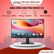 MSI Pro MP251 E2 Monitor | 24.5 inch, Full HD, IPS, 120Hz, 1ms, flat -