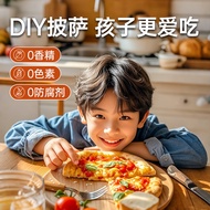 Pizza 9-inci, kulit pizza separuh siap, sos pizza beku, kulit tipis, kulit mentah komersial.