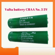 1PCS Original German VARTA battery CRAA No. 5 3V lithium battery CR AA industrial control PLC batter
