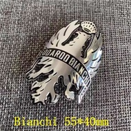 Original bianchi bicycle frame logo emblem made in taiwan