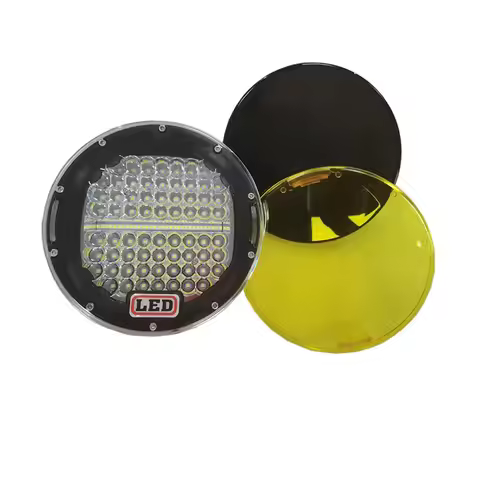 7 9 Inch Offroad Work LED Light PC Mask Protective Cover for 96W 185W 378W ARB 4x4 Off Road 12V Car 