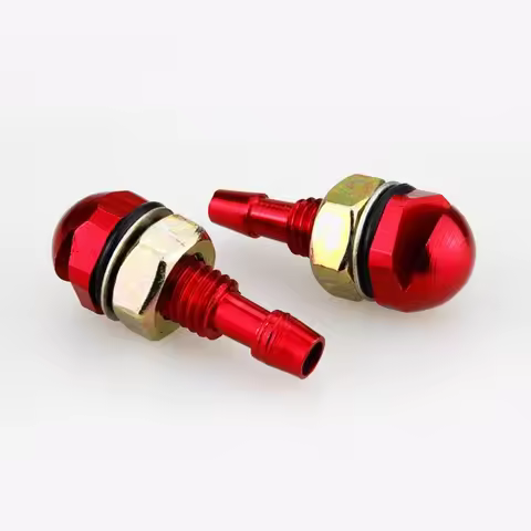 2pcs Fan-Shaped Windshield Washer Nozzle Universal Fit Adjustable Outlet Water Sprayer Aluminum Allo