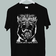 Men's cotton T-shirt Necrophobic Requiem For A Dying World T Shirt S 5XL